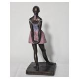 Edgar Degas Replica Little Ballerina Bronze Figure Sculpture