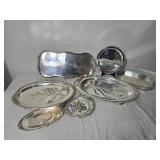 Extensive Silverplate Serving and Tea Service Collection