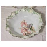 Antique and Vintage Hand Painted Porcelain Serving and Display Assortment