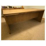Kimball Mid-Century Modern Executive Wood Desk