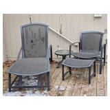 Brown Jordan Luxury Outdoor/Patio Seating Set - Lounger & Armchair