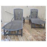 Brown Jordan Luxury Outdoor/Patio Lounge Set with Side Table