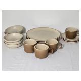 Vintage Poppytrail Earthenware Breakfast Set - California Tempo - (16)