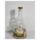 Vintage Bols Ballerina Gold Liqueur Bottle