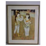 Classic Fine Art Print - Pierre-Auguste Renoir - Acrobats at the Cirque Fernando, Francisca and Angelina Wartenburg