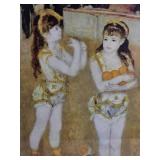 Classic Fine Art Print - Pierre-Auguste Renoir - Acrobats at the Cirque Fernando, Francisca and Angelina Wartenburg