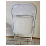 White Folding Chair Set - (4)