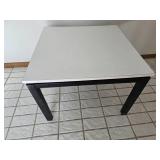 Contemporary Black & White Side Table