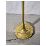 Classic Brass Adjustable Reading Floor Lamp
