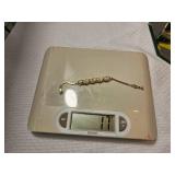 14K Yellow Gold Diamond Floral Vine Bracelet