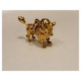 14K Yellow Gold Poodle Dog Charm ~ 17g