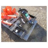 Raytree Skid Steer Auger w/6" 12" 18" Augers