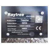 Raytree 48" Skid Steer Trencher