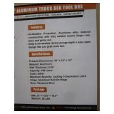 LandHonor 18"x18"x30" Alum Truck Bed Tool Box