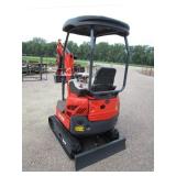 CFG QK20R 1ton Excavator w/Hydraulic Bucket Thumb