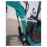 CFG QK16R 1ton Excavator w/Hydraulic Bucket Thumb
