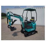 CFG QK16R 1ton Excavator w/Hydraulic Bucket Thumb