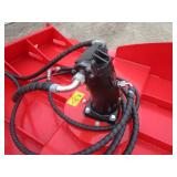 Top Cat 72" Skid Steer Heavy Duty 3 Blade Brush Cutter