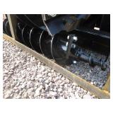 Mower King Skid Steer Auger w/6" 12" 18" Bits