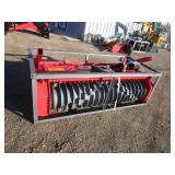 Raytree 72" Skid Steer Forestry Drum Mulcher