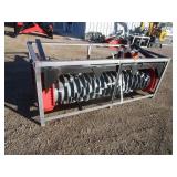 Raytree 72" Skid Steer Forestry Drum Mulcher