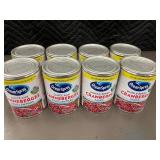 RI 4 - Ocean Spray Whole Berry Cranberry Sauce - Set of 8 Cans