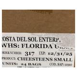 TS - DIANA Quesitos Cheese Flavored Snack Small - 24 Bags Box