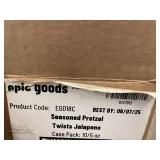 ID 2 - Epic Goods EG018C Jalapeño Seasoned Pretzel Twists - 10 x 5 oz Case Pack