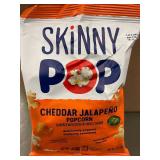 Popcorn - SkinnyPop Cheddar Jalapeño, 12 Bags (1 oz Each)