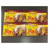 Old El Paso Taco Dinner Kit Hard & Soft - 4 Boxes, Exp 03/2025