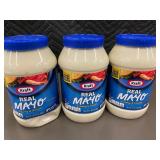WY 4 - Kraft Real Mayo 30 oz Jars (Lot of 3) - Creamy & Smooth