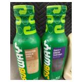 RI 3 - Subway Sauces Variety Pack (Lot of 6) - Roasted Garlic Aioli, Sweet Onion Teriyaki