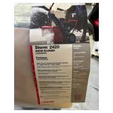 Storm 24 in. 208 cc Two- Stage Gas Snow Blower with Electric Start Self Propelled