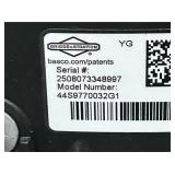 Briggs & Stratton Twin Cylinder Vertical Shaft Engine with Electric Start, 25HP, 1in. x 3 5/32in. Shaft, Model# 44S977-0032-G1 Msrp $1018.04