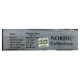 Nordic Collection Lot of 28 Boxes of- Glacier Grey LVP Flooring (28.68 per box) (803.04 sq feet)
