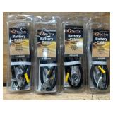 Deka Battery Cable Top Post Terminal 25 IN 4 Gauge lot of 4