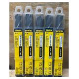 Irwin Silver and Deming Drill Bit 3/4  lot of 5
