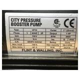 Flint & Walling Model VP10 City Pressure Booster Pump