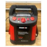 GreatWay Jump Starter with Air Compressor and LED Light, 12 Volts, 900 Peak Amps, Model# GM038C