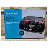 Homedics vibration foot massager with heat