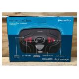 Homedics vibration foot massager with heat