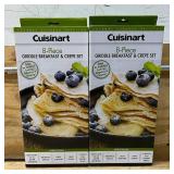 Cuisinart 8-Piece Griddle Breakfast & Crepe Set lot of 2