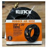 KLUTCH Rubber Air Hose 3/8  x 25