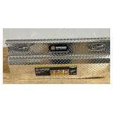Northern Tool + Equipment Truck Toolbox, 47.75in. x 15.75in. x 20in. x 18in., Aluminum, Diamond Plate, Pull Handle Latches #41887 Msrp $369.99