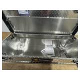 Northern Tool + Equipment Truck Toolbox, 47.75in. x 15.75in. x 20in. x 18in., Aluminum, Diamond Plate, Pull Handle Latches #41887 Msrp $369.99