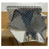 Northern Tool + Equipment Truck Toolbox, 47.75in. x 15.75in. x 20in. x 18in., Aluminum, Diamond Plate, Pull Handle Latches #41887 Msrp $369.99