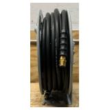 KLUTCH AUTO-REWIND AIR HOSE REEL + ITEM# 73429 1/2IN. X 50FT. RUBBER HOSE #73429