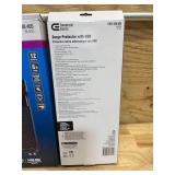 6 ft. 12-Outlet Surge Protector with Coax and USB RJ45, Black (lot of 2)