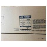 Commercial Electric 1-Pack 4 ft. 5200 Lumens LED Wraparound Light Garage Shop Light Office Warehouse Lighting 120-277V 4000K Bright White (lot of 2)