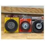 Different branded wire wheels (lot of 3)